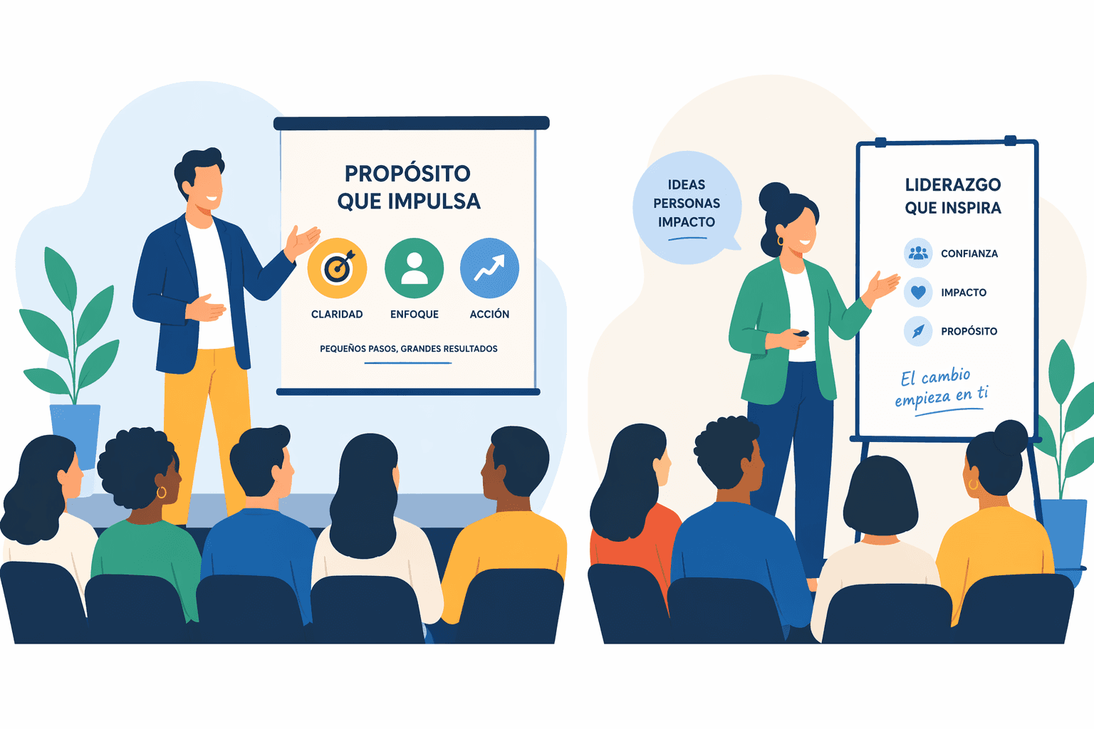 Coaching ejecutivo y conferencias de liderazgo