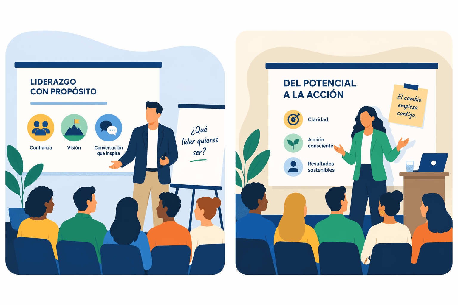 Liderazgo con propósito — del potencial a la acción